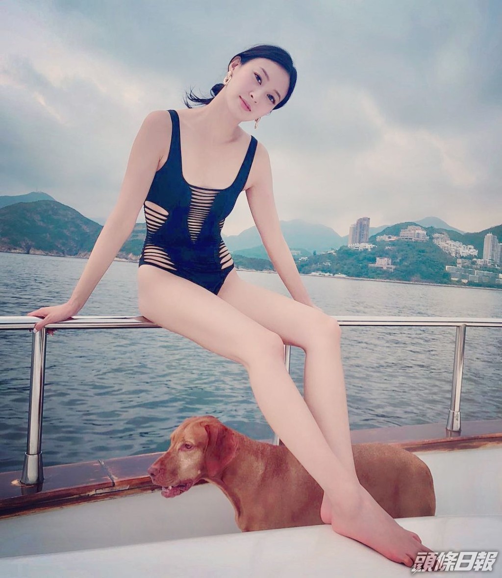 張舒雅被封「最Hea港姐」。